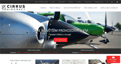 Desktop Screenshot of cirrus.cz